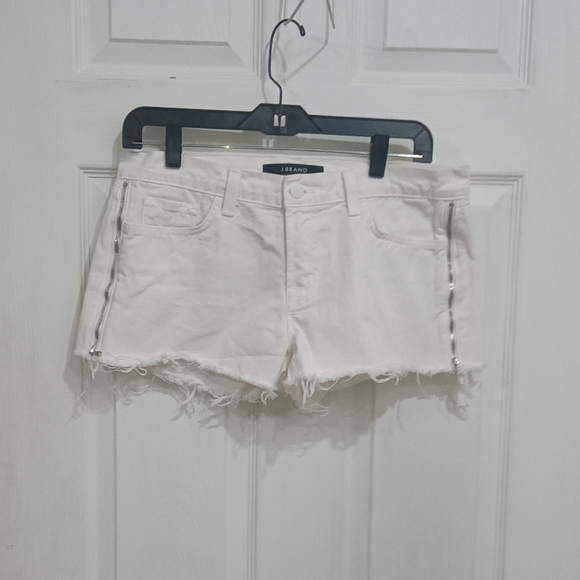NWOT J Brand Rita Zip Short Shorts - Picture 3 of 8